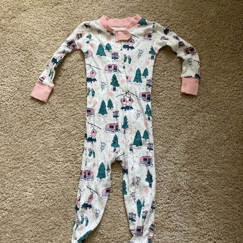 Honest brand onesie. Size: 12 months.